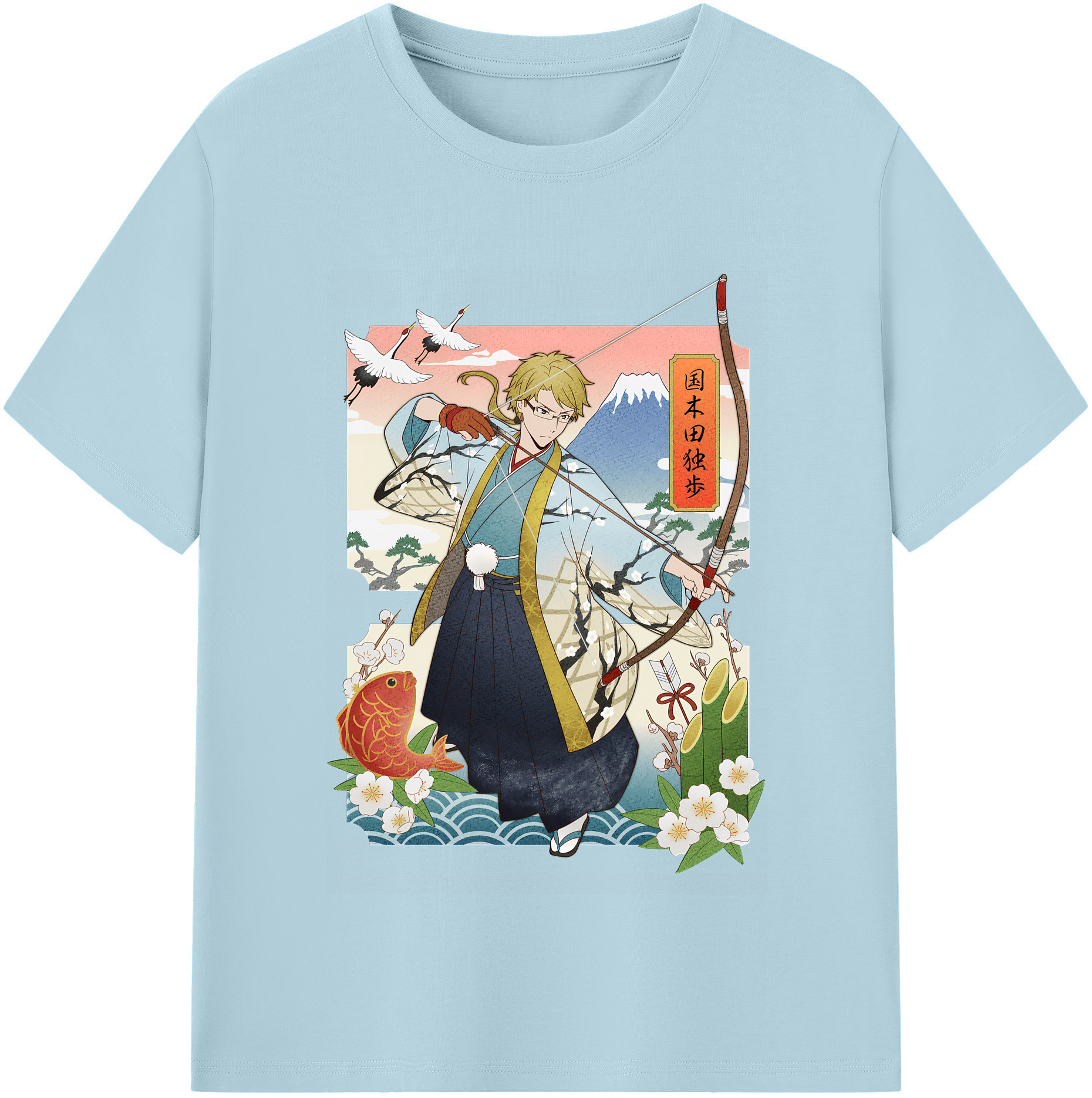 （画像用） 文豪ストレイドッグス Bungo Stray Dogs 綿100％半袖Tシャツ（フロントプリント）
